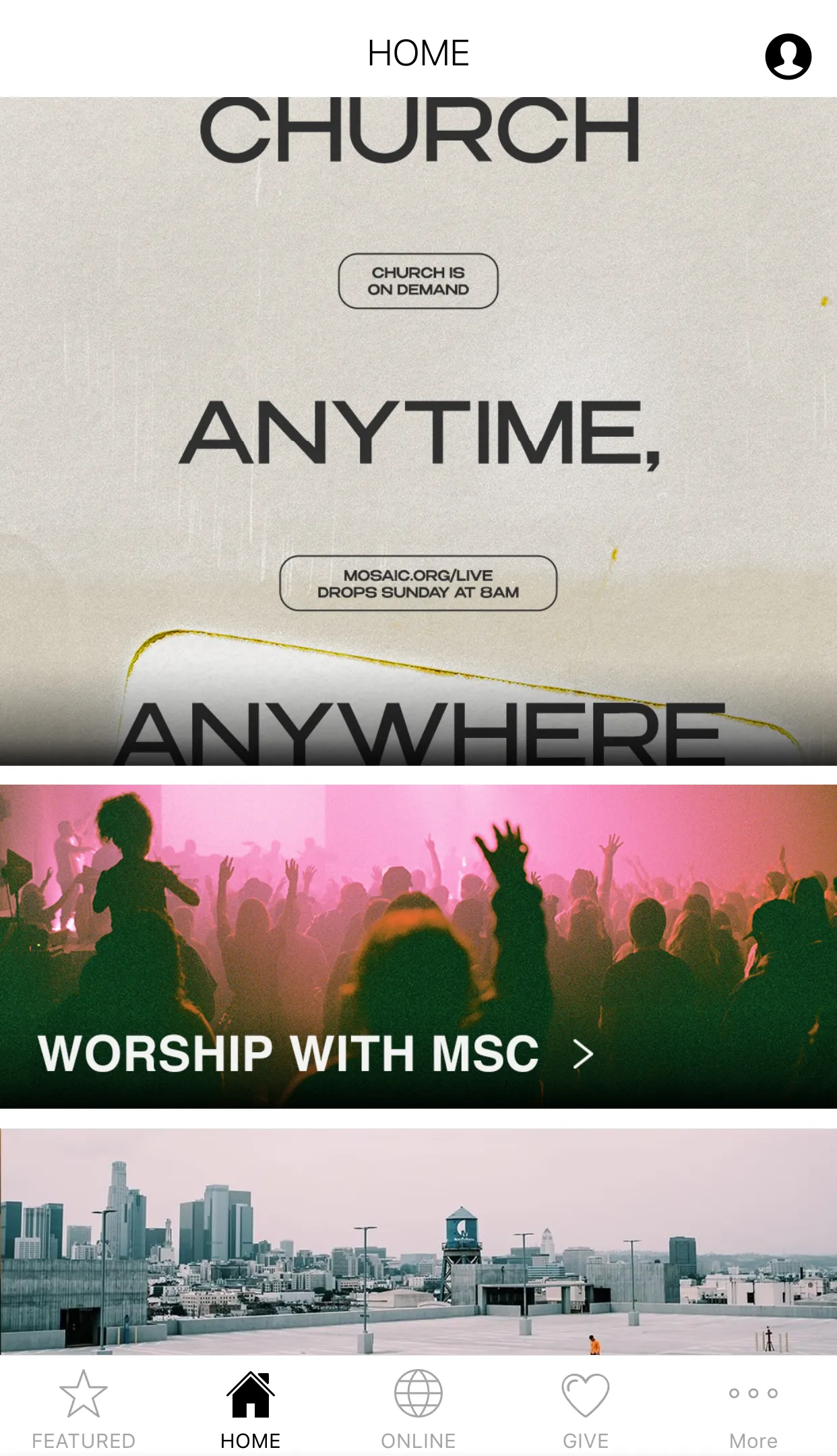 MOSAIC LA CHURCH | Indus Appstore | Screenshot