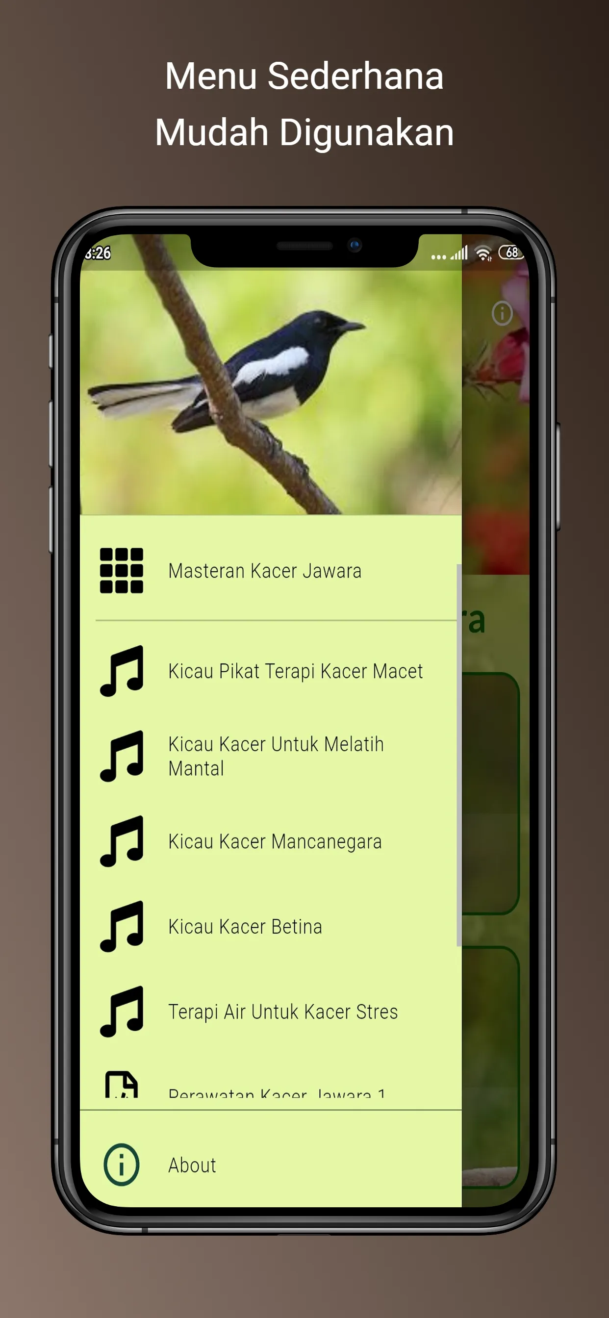 Masteran Kacer Jawara | Indus Appstore | Screenshot