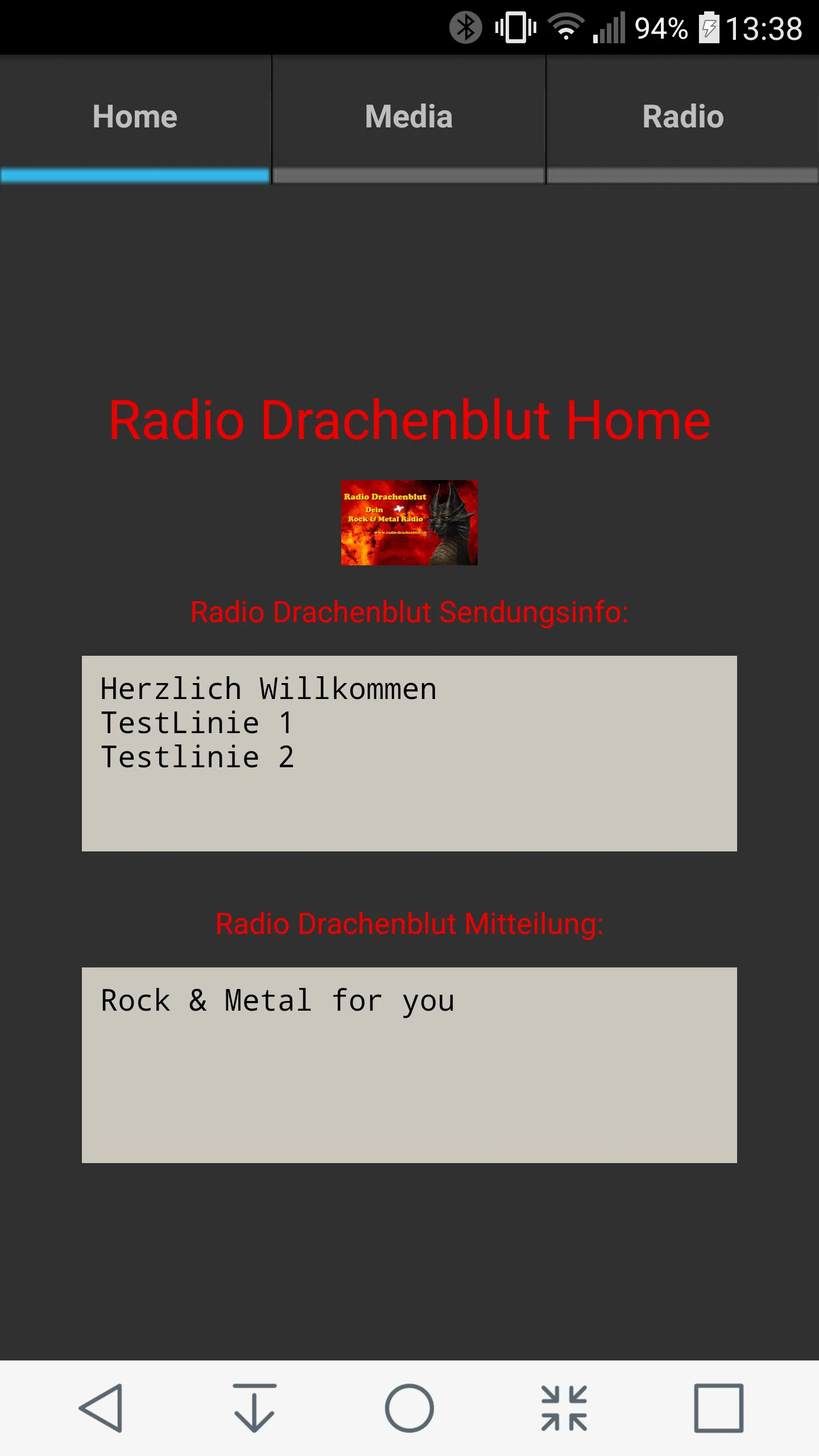 Radio Drachenblut 5" - 10" | Indus Appstore | Screenshot