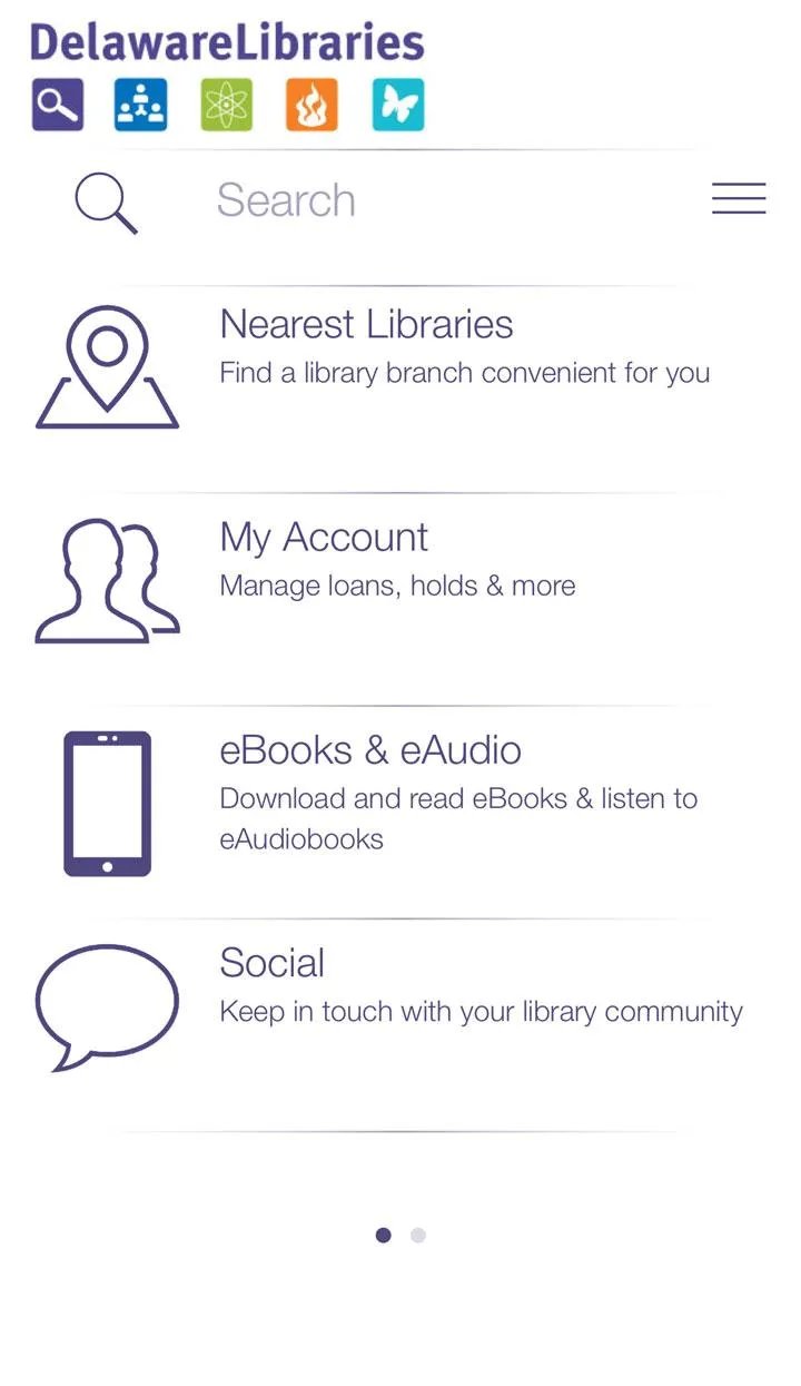 Delaware Libraries | Indus Appstore | Screenshot