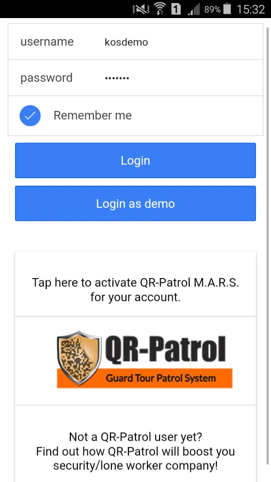 Qr-Patrol M.A.R.S | Indus Appstore | Screenshot