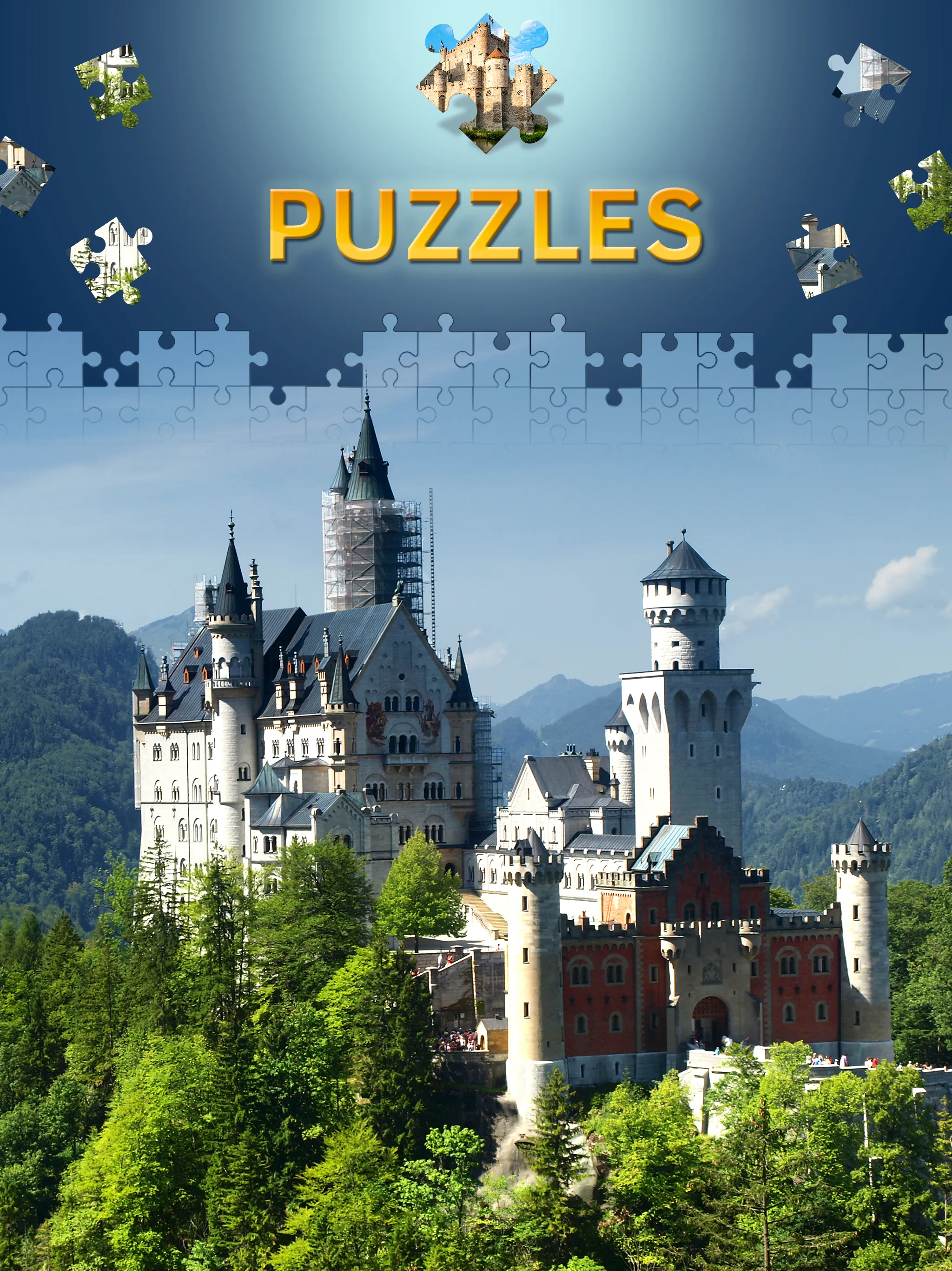 Castles Jigsaw Puzzles | Indus Appstore | Screenshot