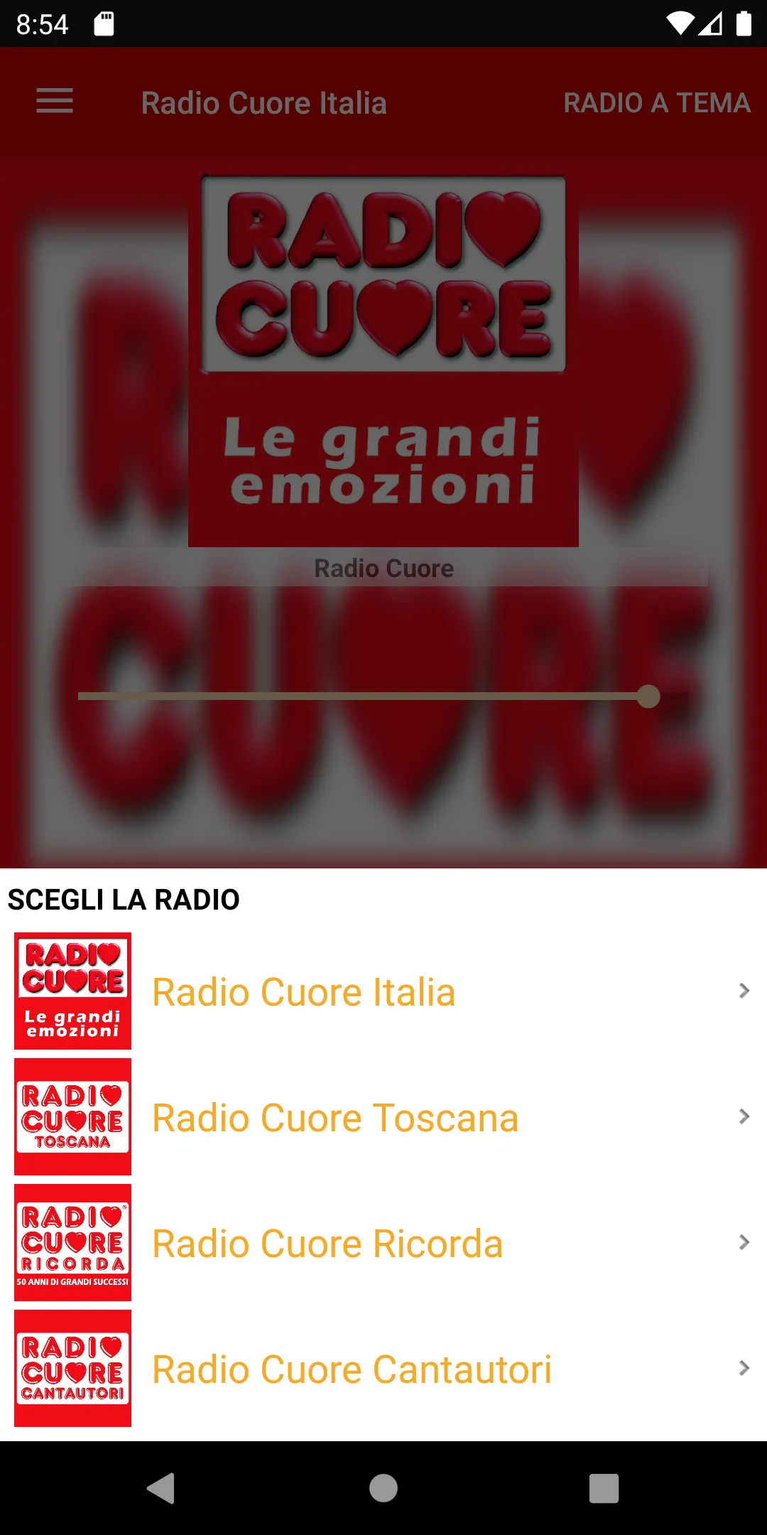 Radio Cuore | Indus Appstore | Screenshot