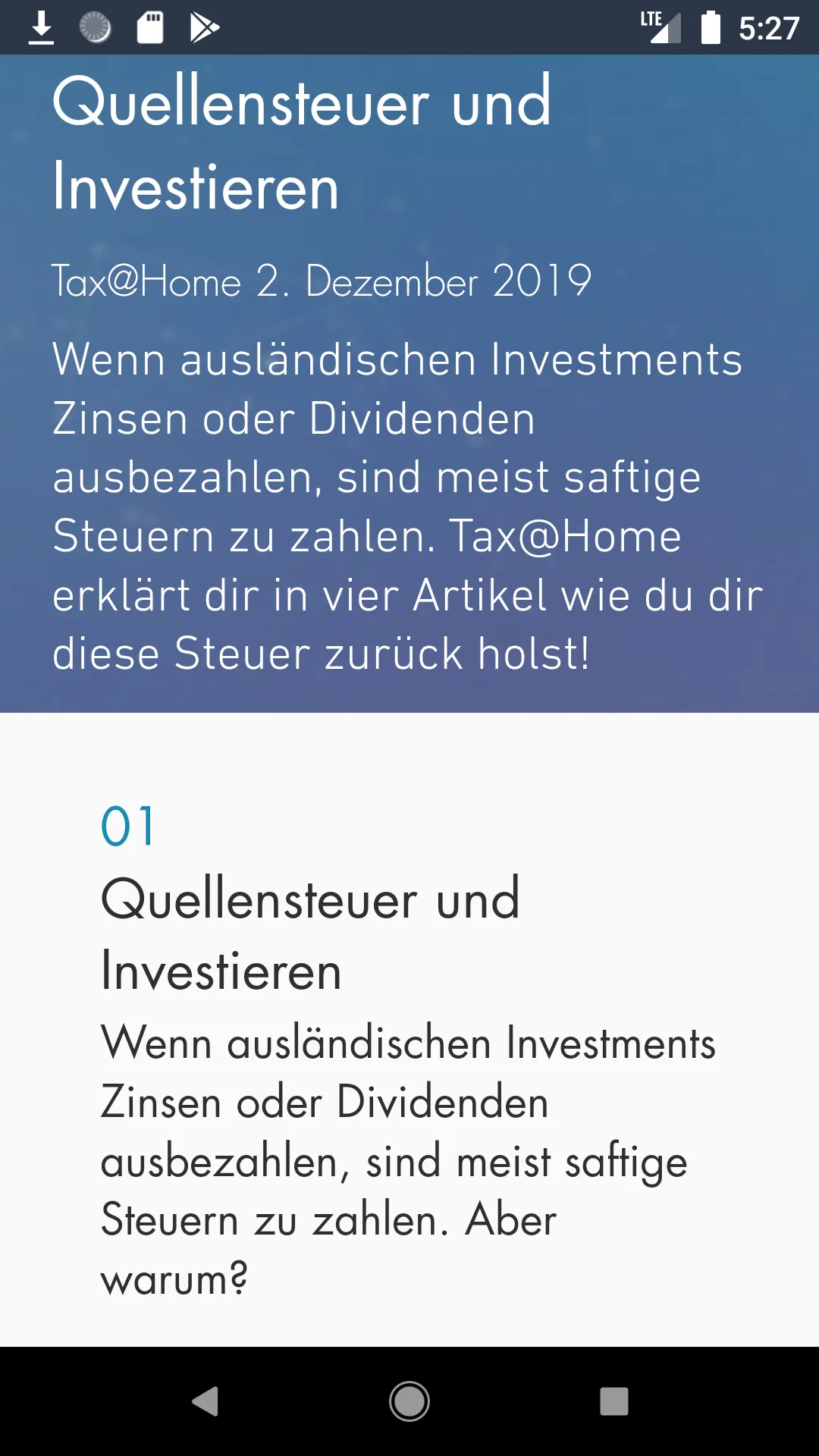 Quellensteuer einfach | Indus Appstore | Screenshot