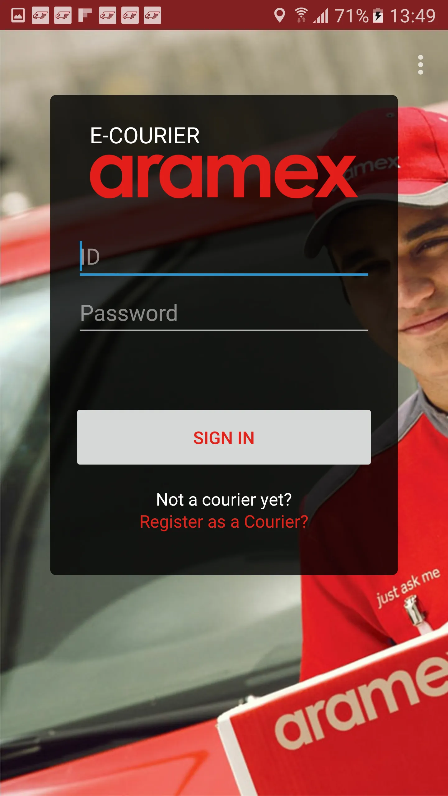Aramex Courier | Indus Appstore | Screenshot