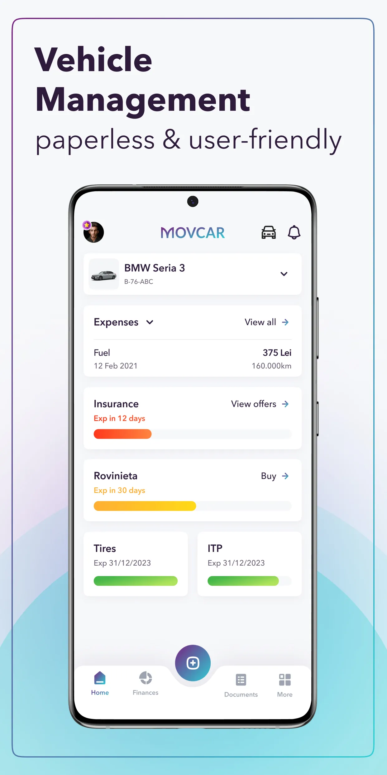 MOVCAR: Car & Fleet Manager | Indus Appstore | Screenshot