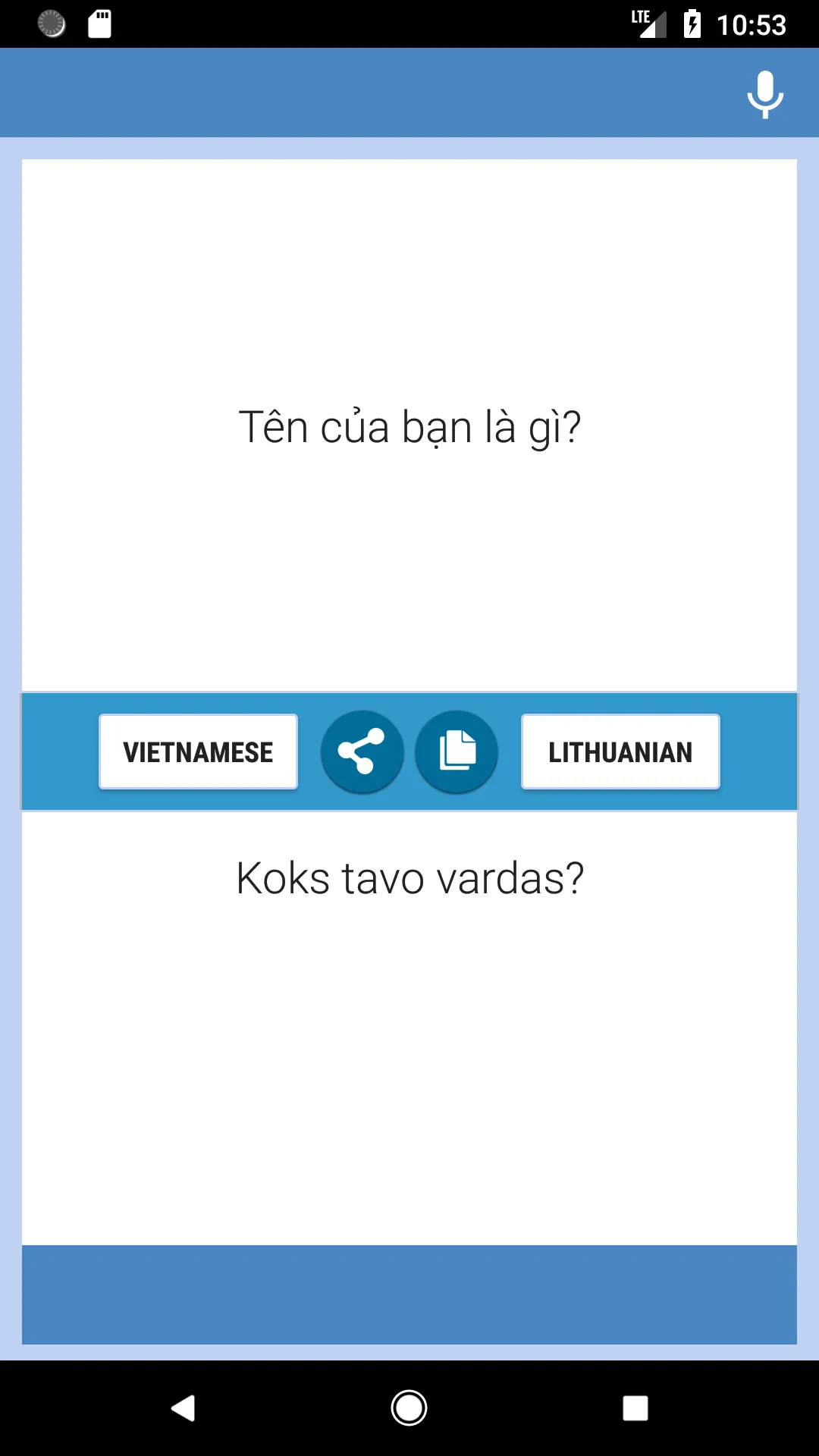 Vietnamese-Lithuanian Translat | Indus Appstore | Screenshot