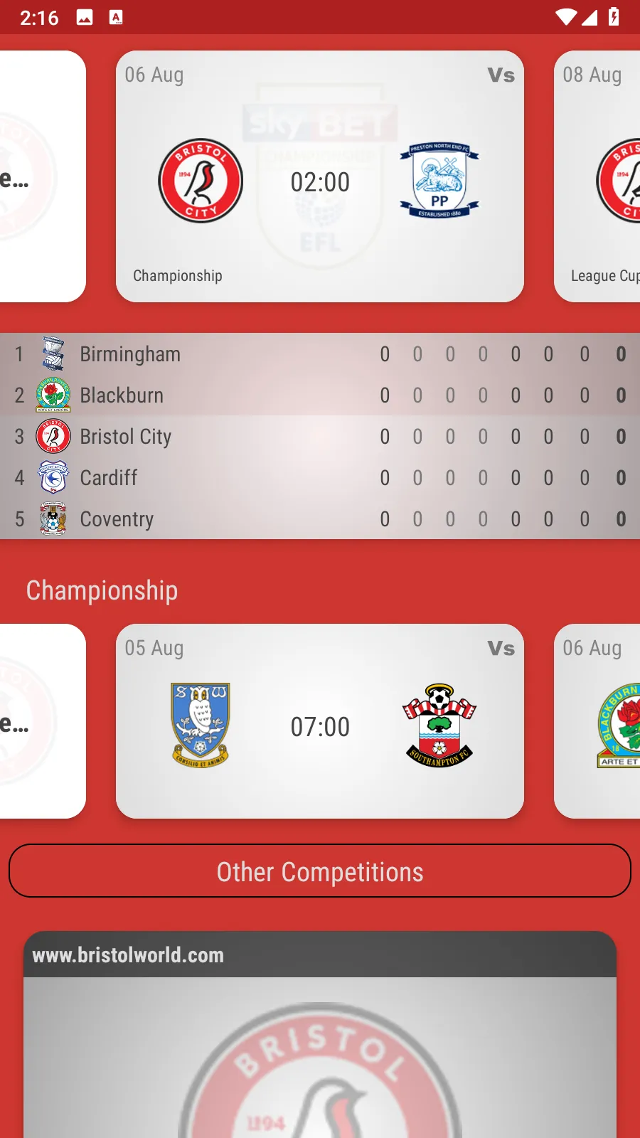 Bristol City Fan App | Indus Appstore | Screenshot