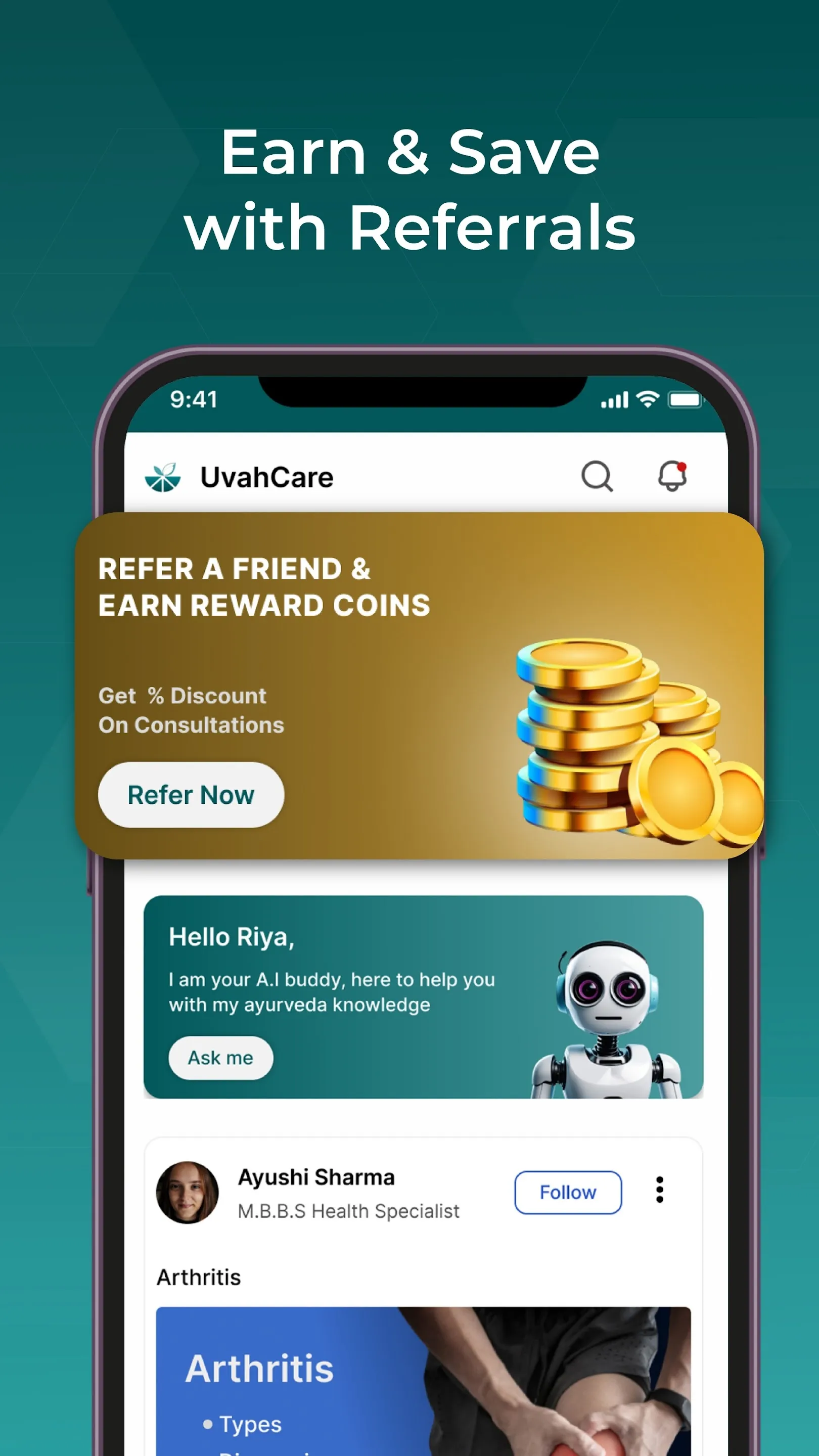 Uvah Care | Indus Appstore | Screenshot