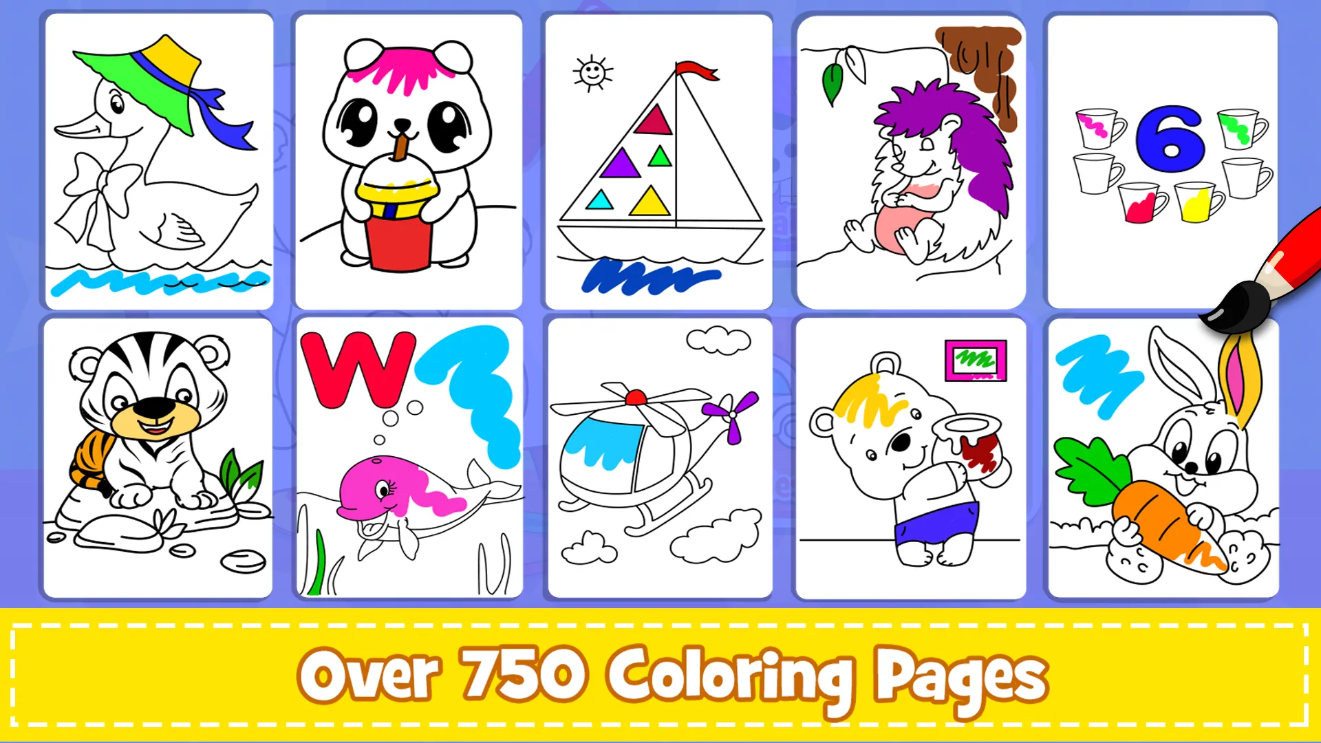 Coloring Games & Coloring Kids | Indus Appstore | Screenshot