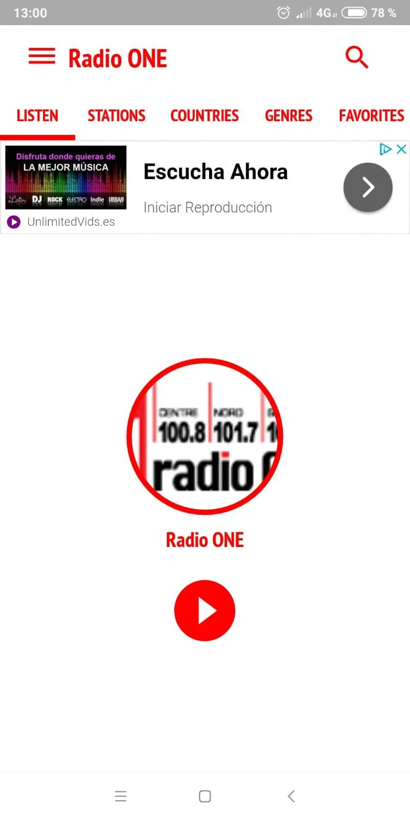 Radio ONE Maurice | Indus Appstore | Screenshot