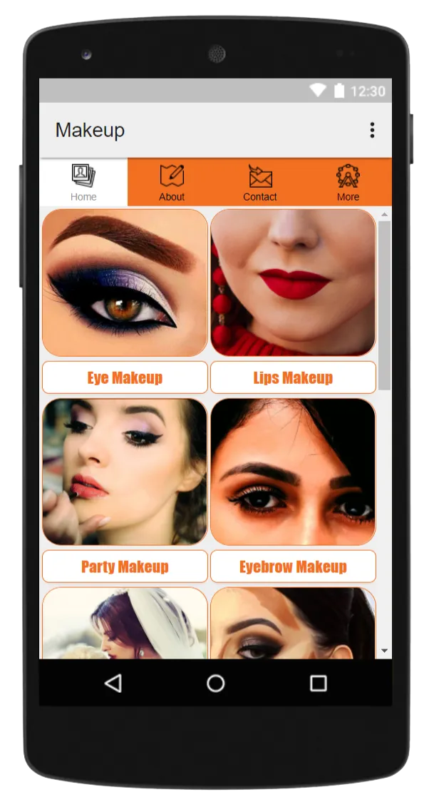 Easy Makeup Tutorial & Videos | Indus Appstore | Screenshot