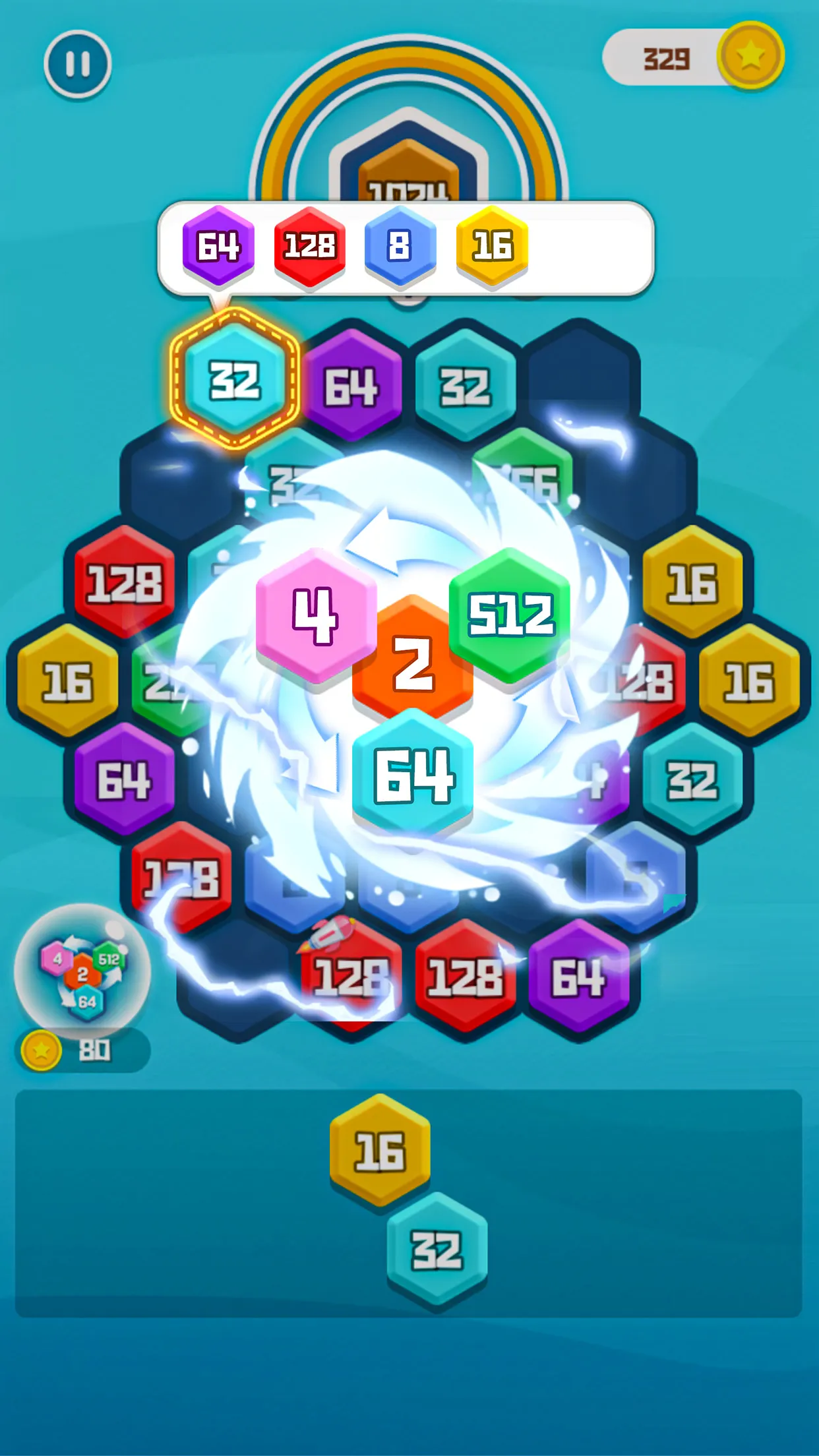 HexPuz - Merge Hexa Puzzle | Indus Appstore | Screenshot