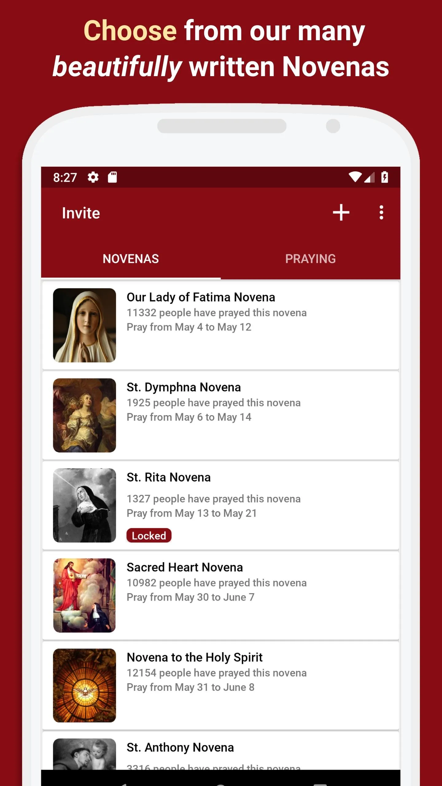 Pray Catholic Prayers | Indus Appstore | Screenshot