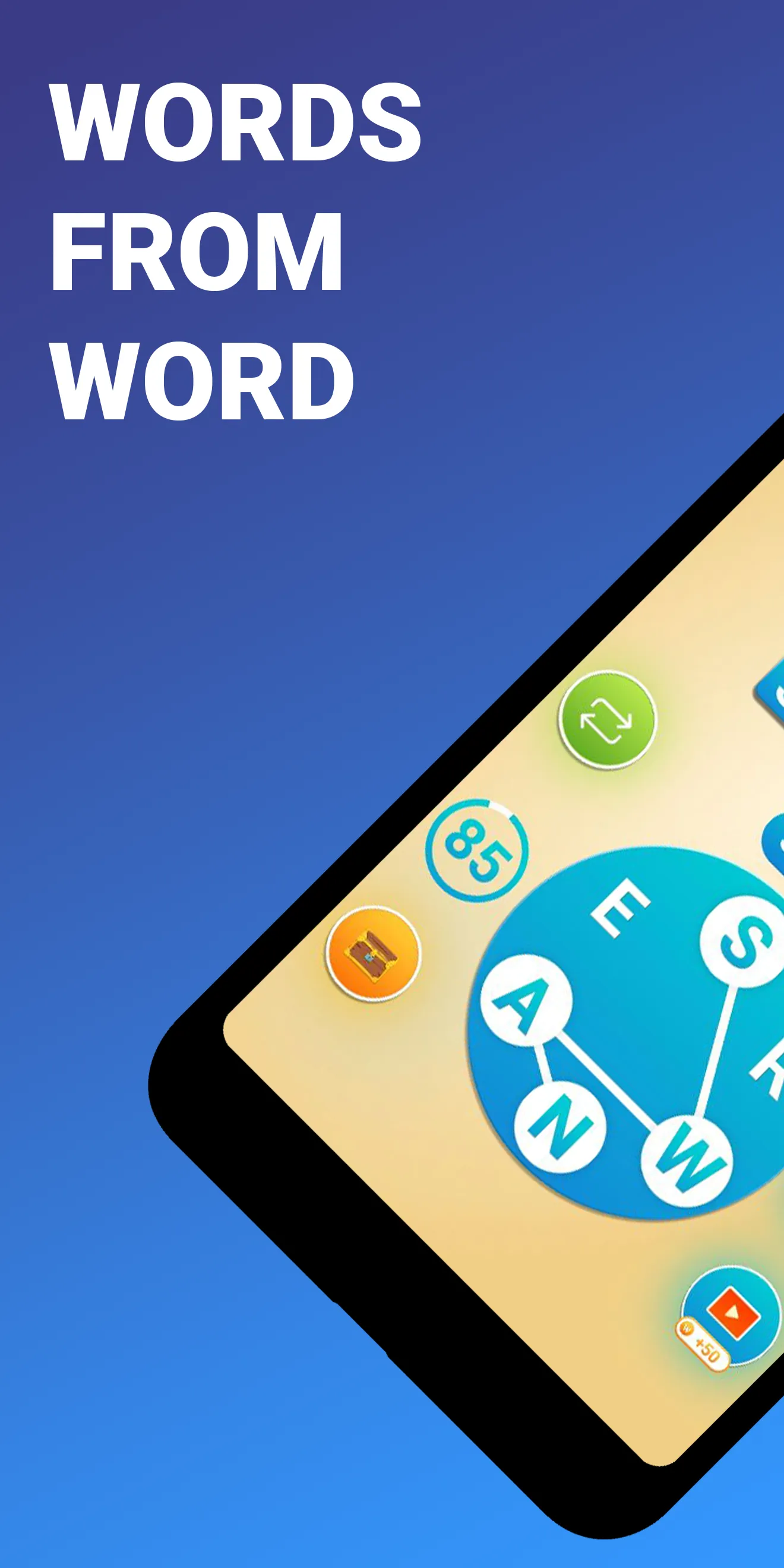 Words from word: Crosswords | Indus Appstore | Screenshot