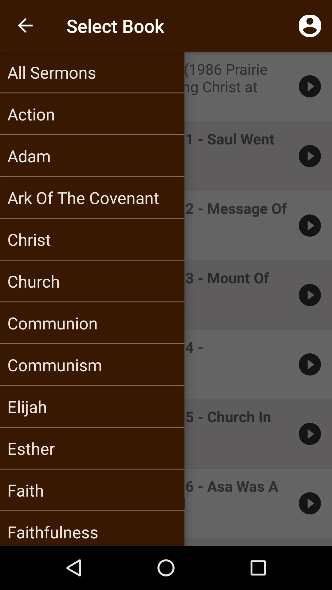 Major Ian Thomas Sermons | Indus Appstore | Screenshot