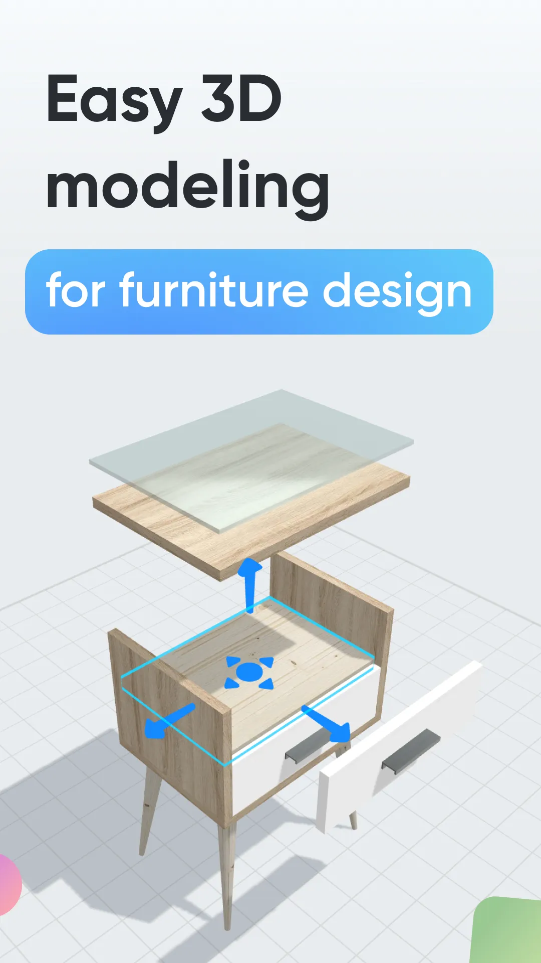 Moblo - 3D furniture modeling | Indus Appstore | Screenshot