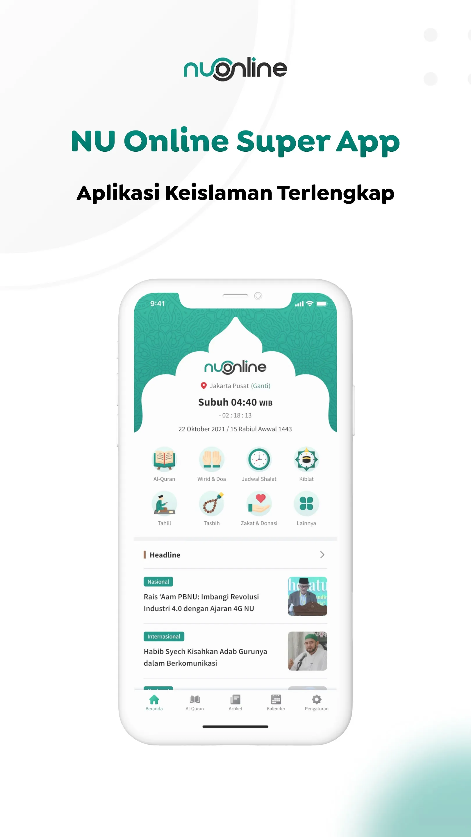 NU Online: Quran Sholat Tahlil | Indus Appstore | Screenshot