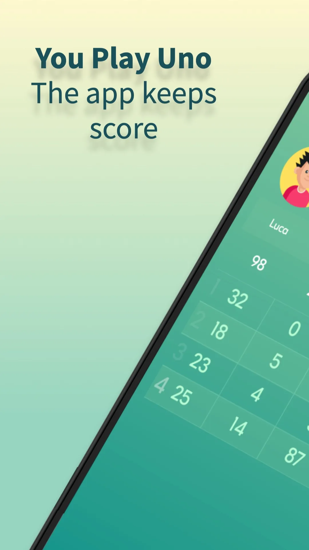 Uno Score Keeper | Indus Appstore | Screenshot