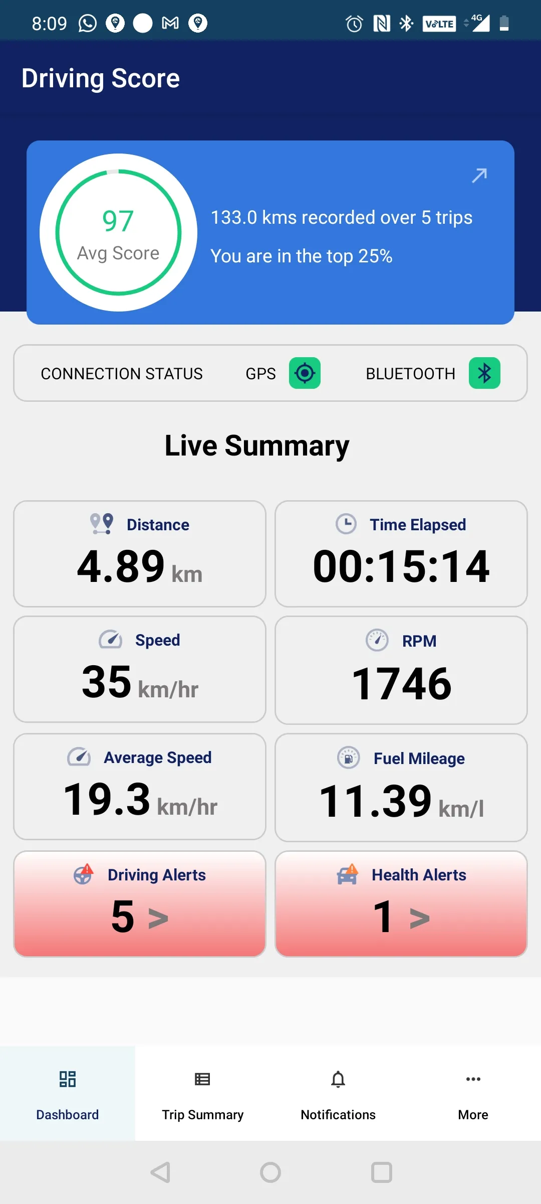 AutoPulse - Connected Car App  | Indus Appstore | Screenshot