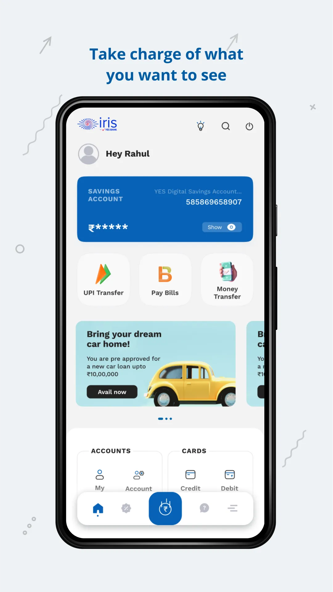 iris by YES BANK - Mobile App | Indus Appstore | Screenshot
