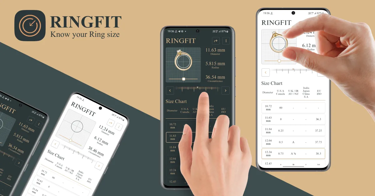 RingFit - Know your Ring Size | Indus Appstore | Screenshot