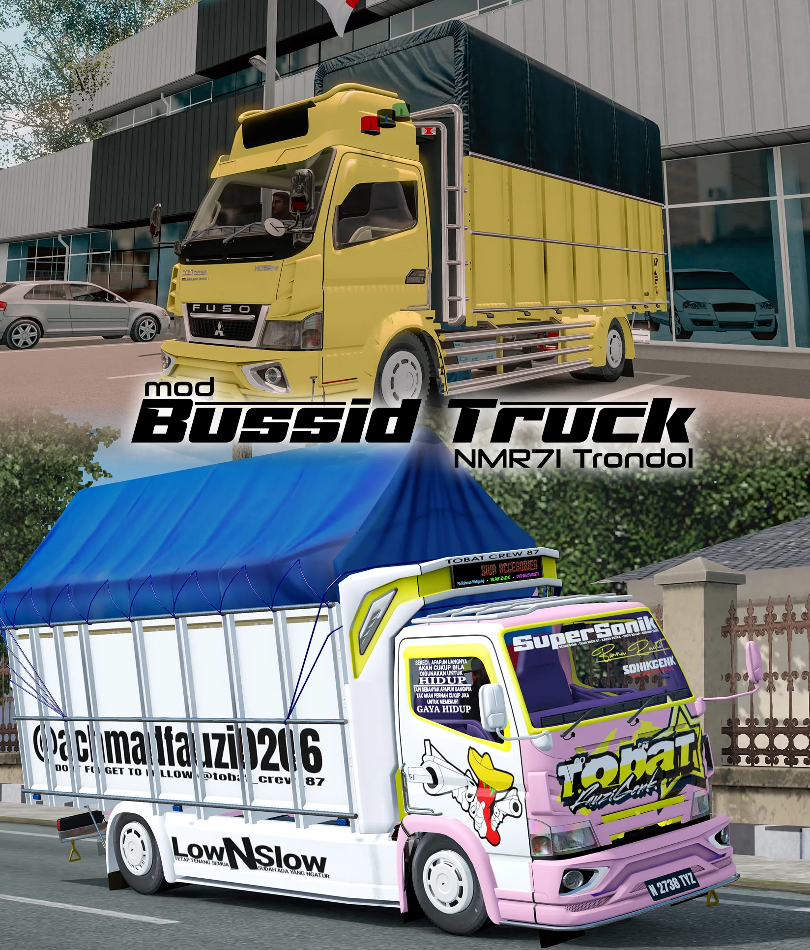 Mod Bussid Truk Nmr71 Trondol | Indus Appstore | Screenshot