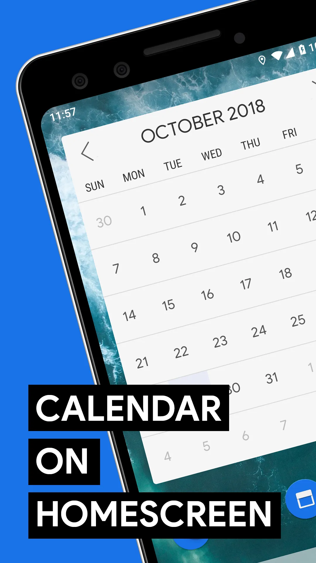 Month: Calendar Widget | Indus Appstore | Screenshot