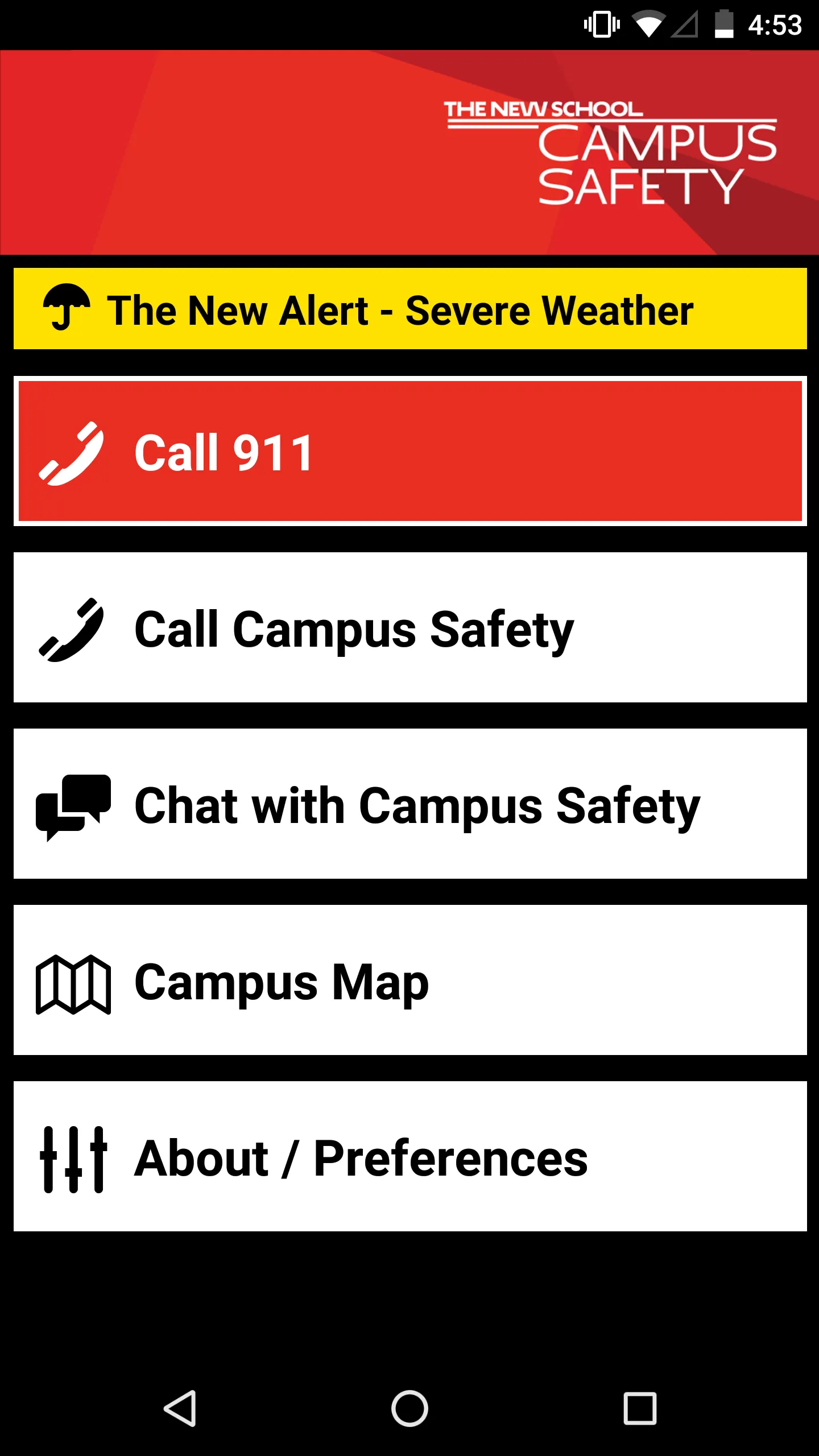 Campus Safety | Indus Appstore | Screenshot