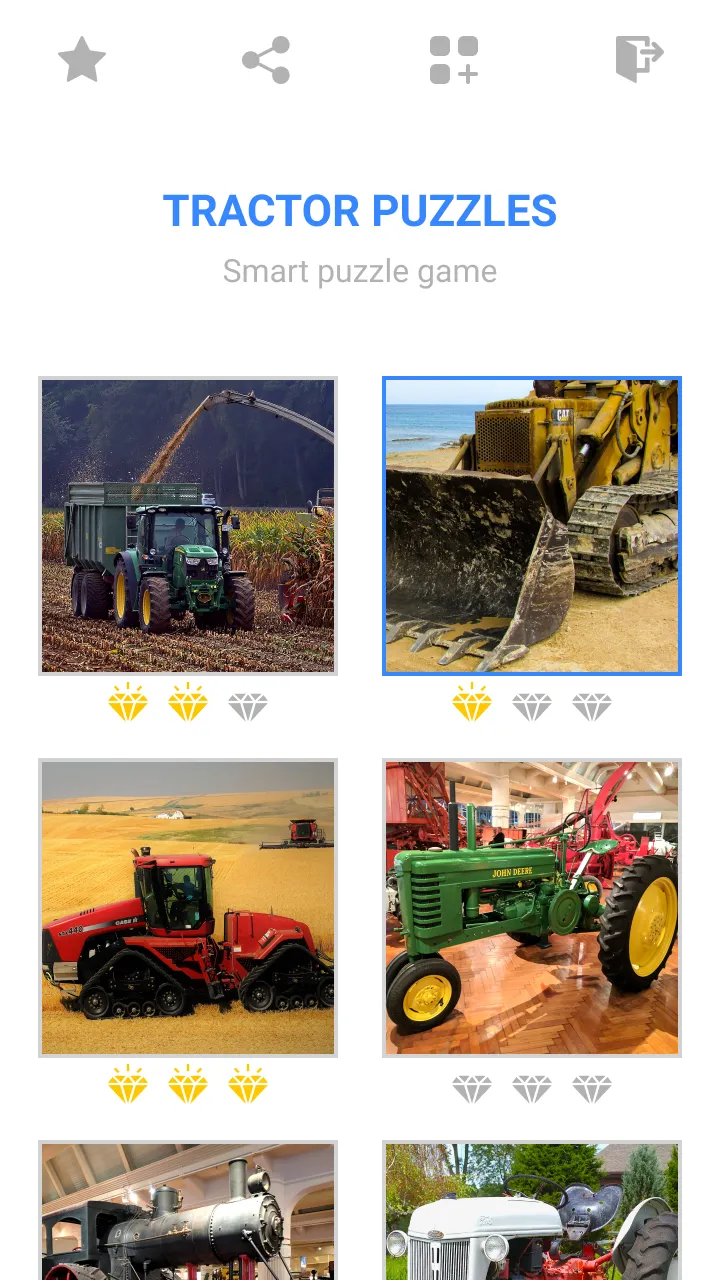 Jigsaw Tractor Mosaic Puzzles | Indus Appstore | Screenshot