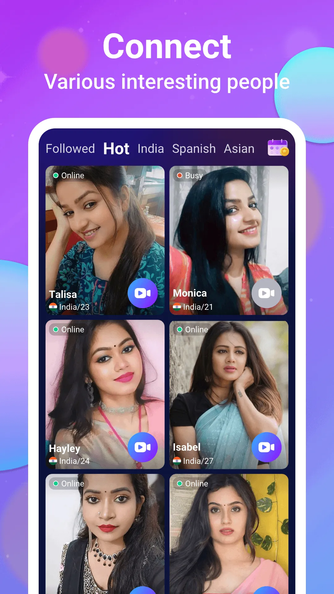 Yaki - Video Chat & Meet | Indus Appstore | Screenshot
