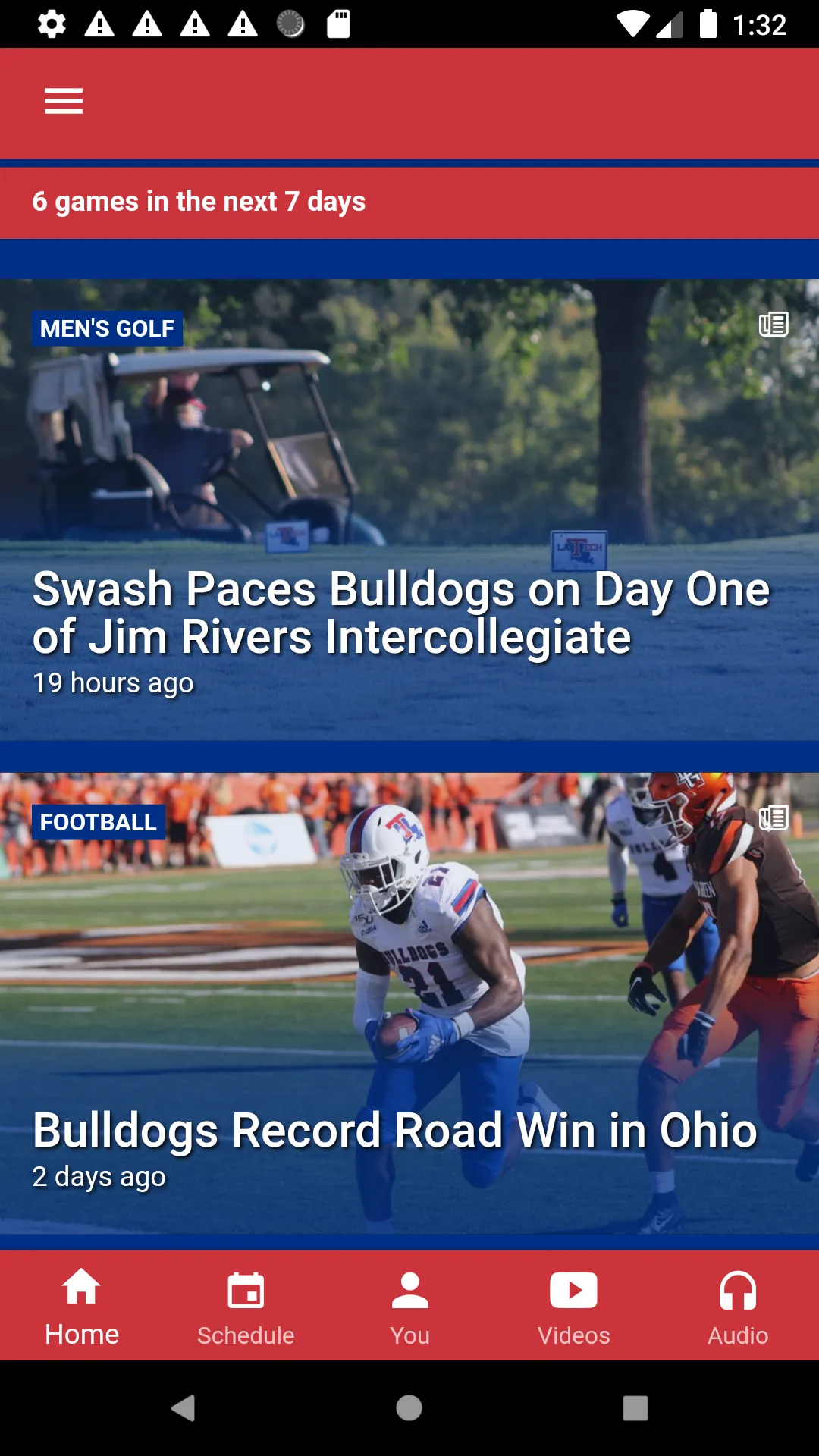 LA Tech Athletics | Indus Appstore | Screenshot