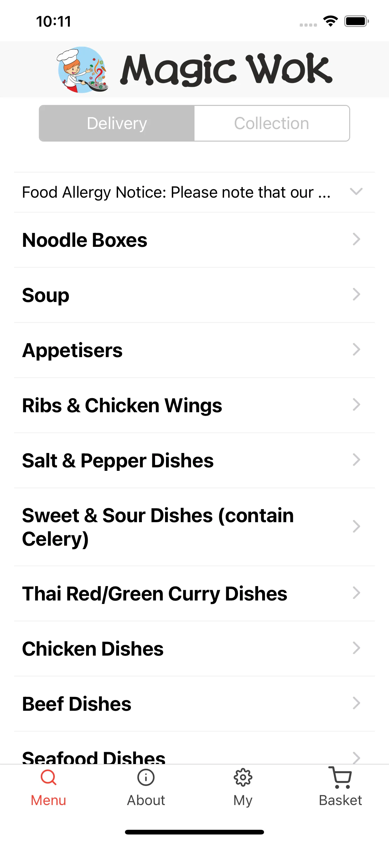 Magic Wok Manchester | Indus Appstore | Screenshot