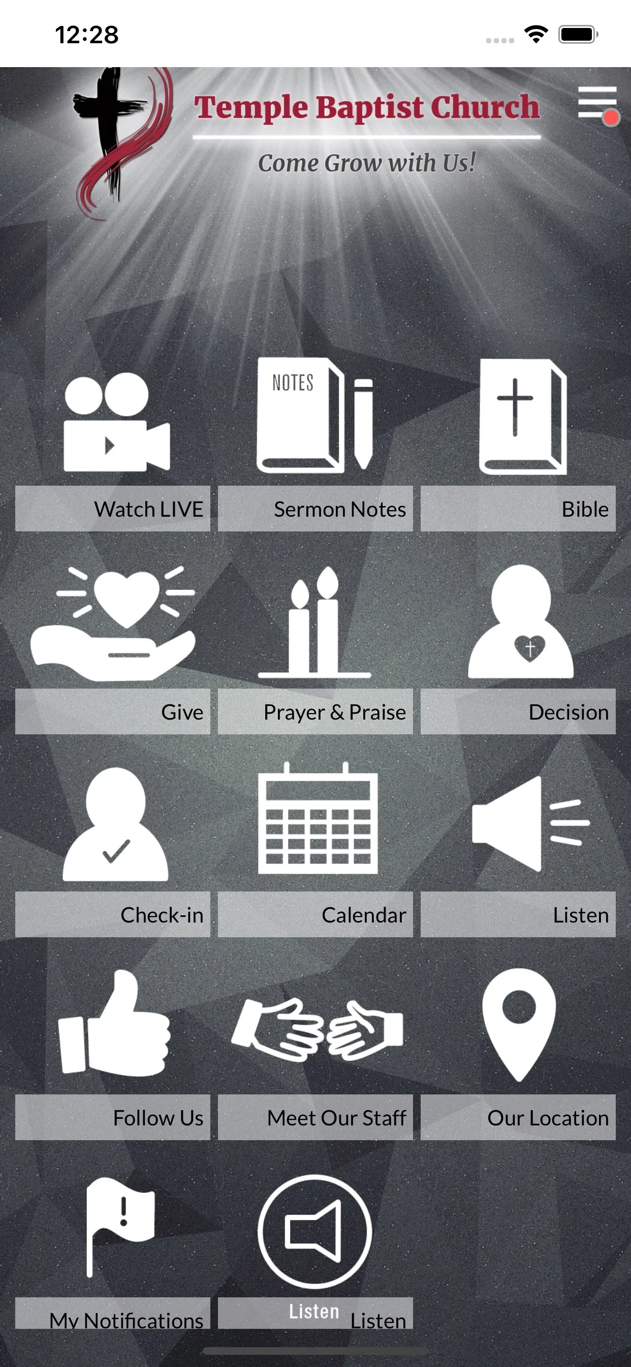 Temple Baptist Church - Dalton | Indus Appstore | Screenshot