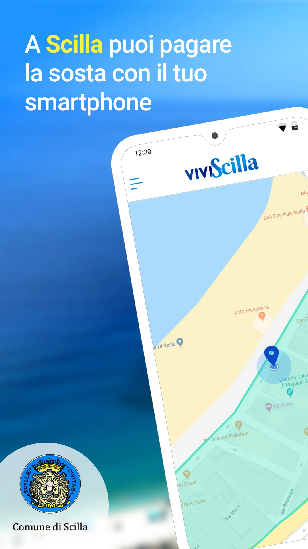 Vivi Scilla  Parcheggi e Sosta | Indus Appstore | Screenshot