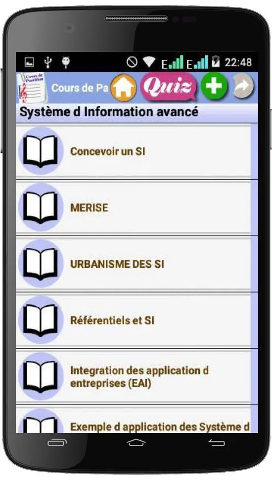 Cours de Partition | Indus Appstore | Screenshot