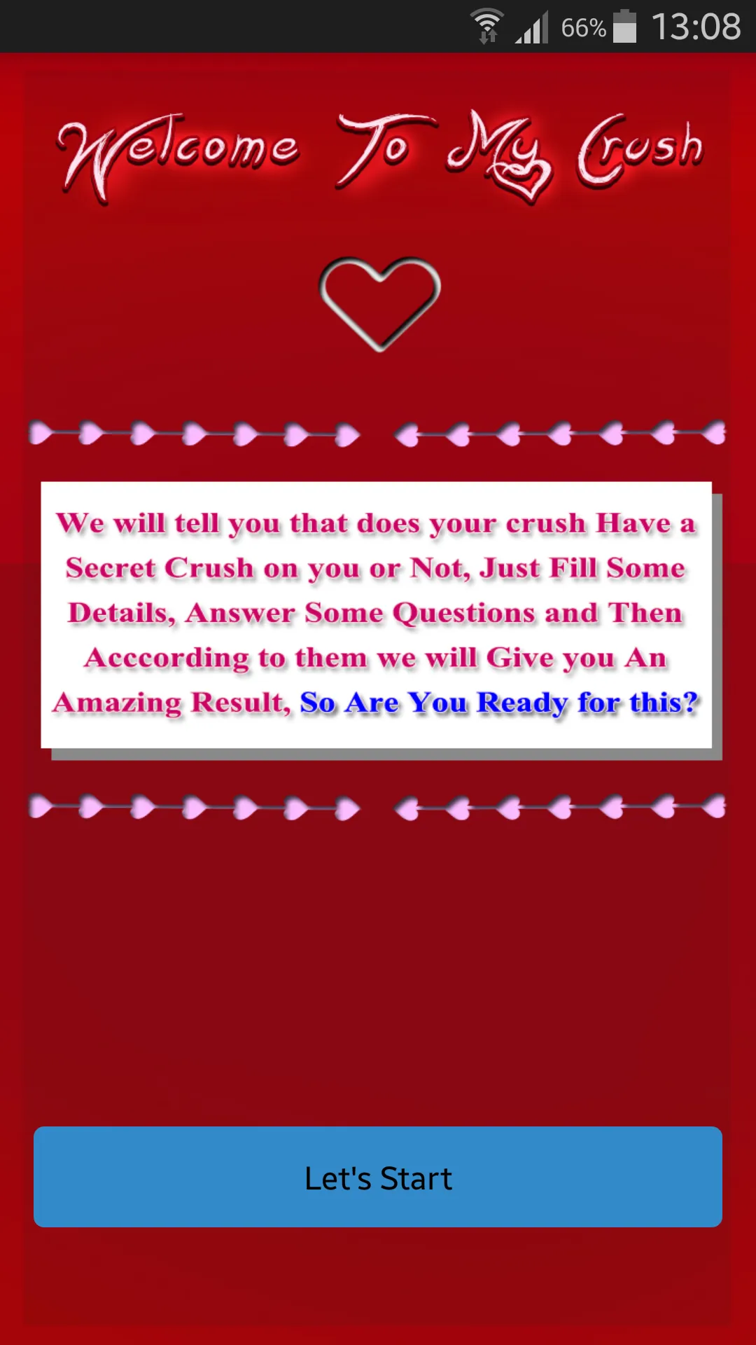 My Crush: Crush Detector Test | Indus Appstore | Screenshot