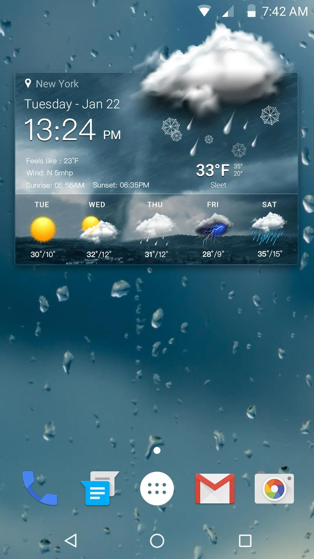 Live Weather&Local Weather | Indus Appstore | Screenshot