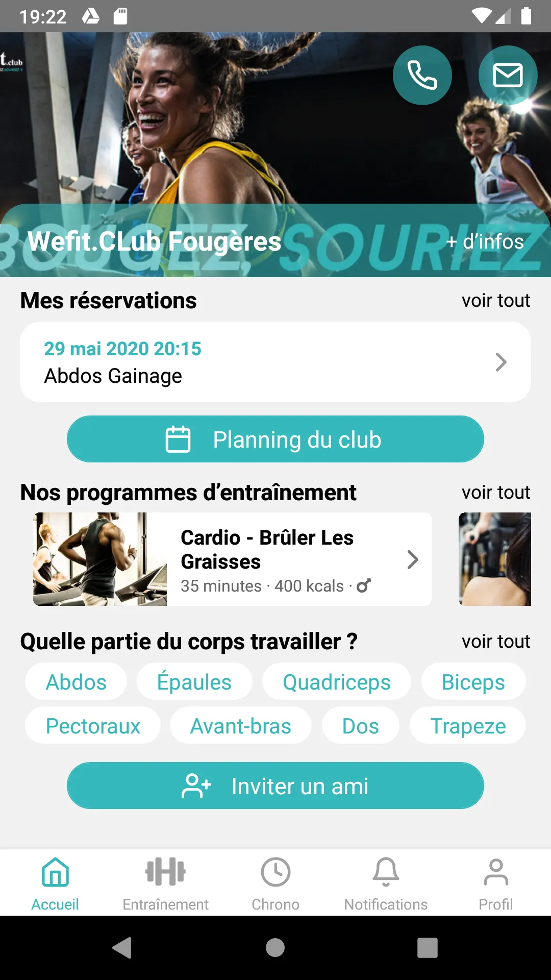 Wefit Club | Indus Appstore | Screenshot