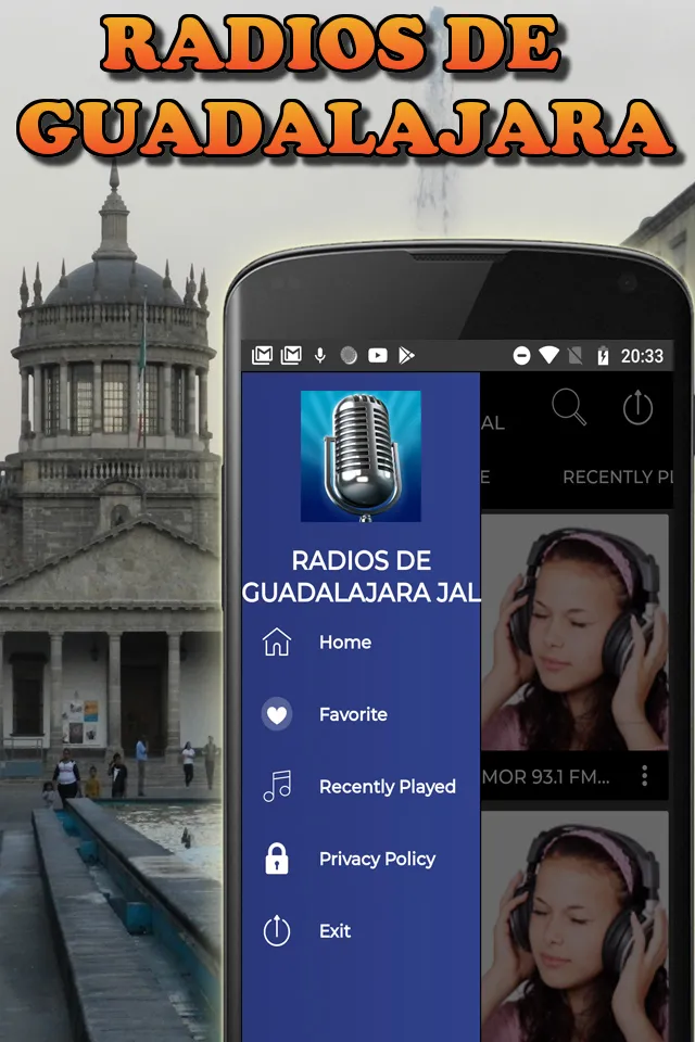 radios of Guadalajara | Indus Appstore | Screenshot