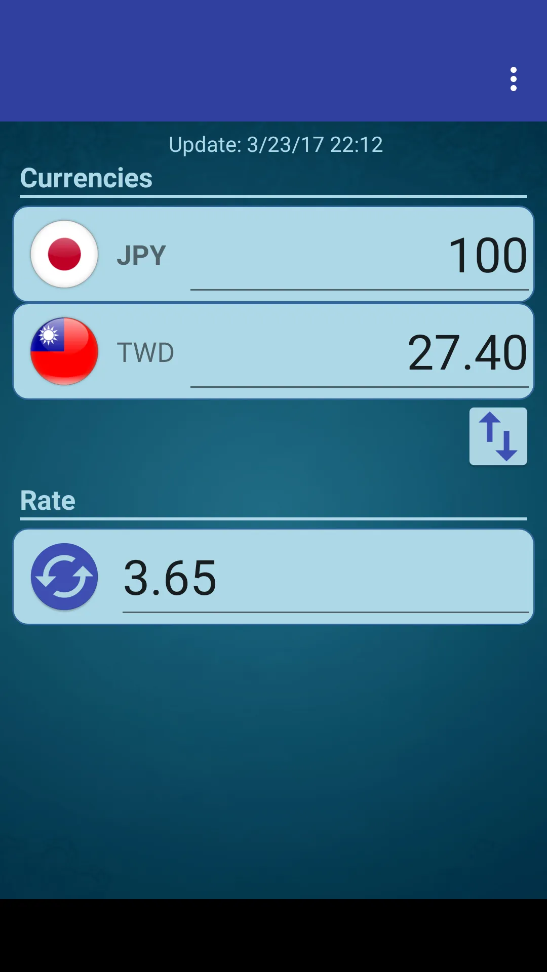 Japan Yen x New Taiwan Dollar | Indus Appstore | Screenshot