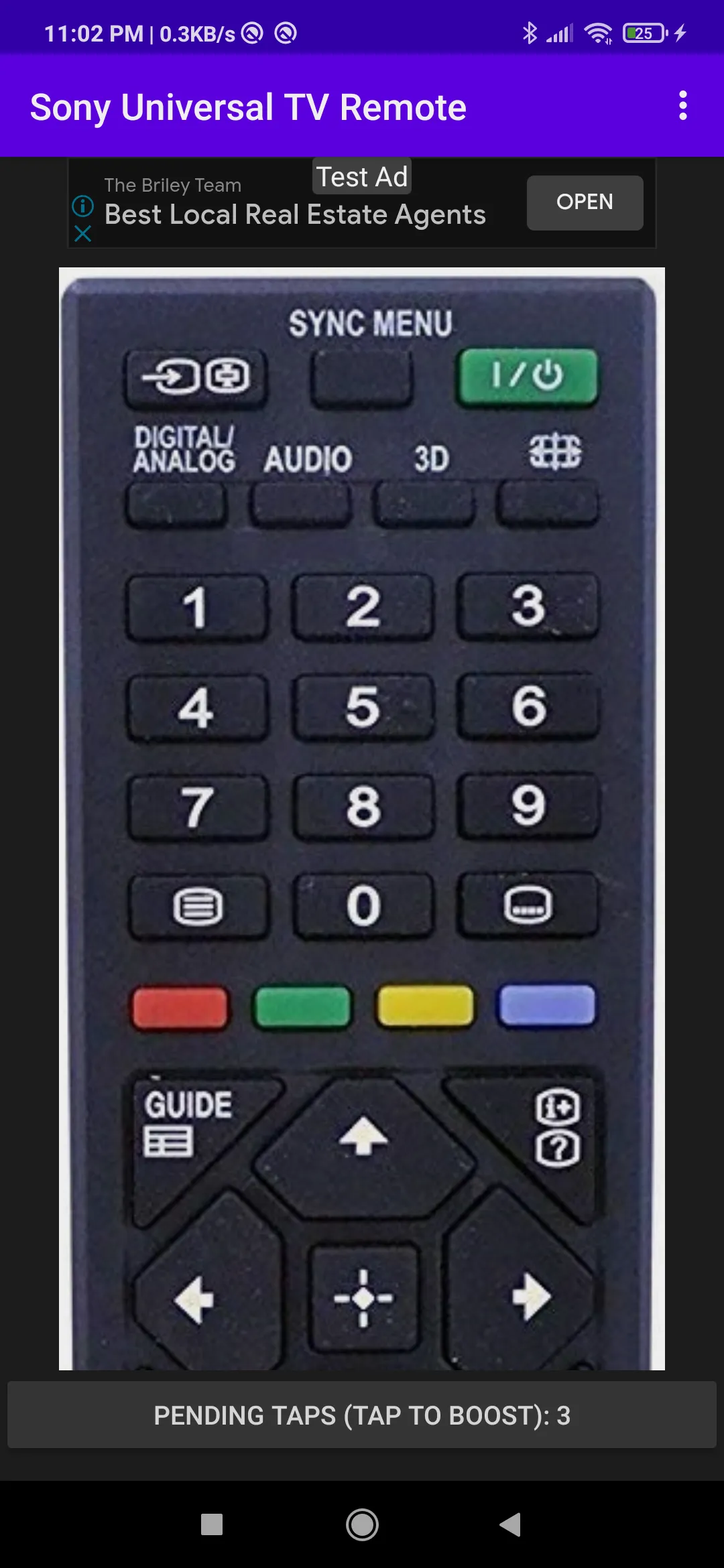 Sony Universal TV Remote | Indus Appstore | Screenshot