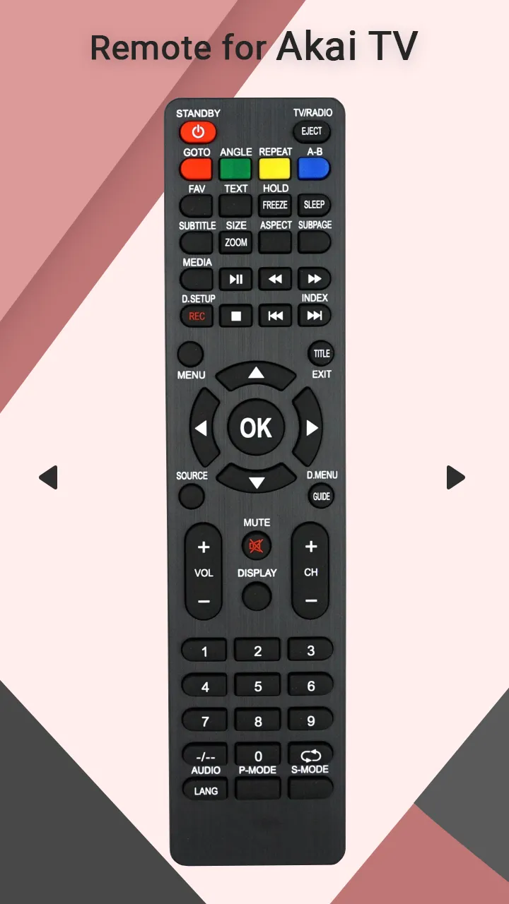 Remote for Akai TV | Indus Appstore | Screenshot