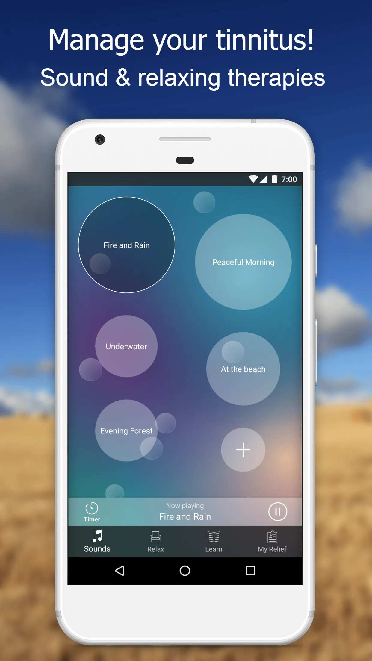 Beltone Tinnitus Calmer | Indus Appstore | Screenshot