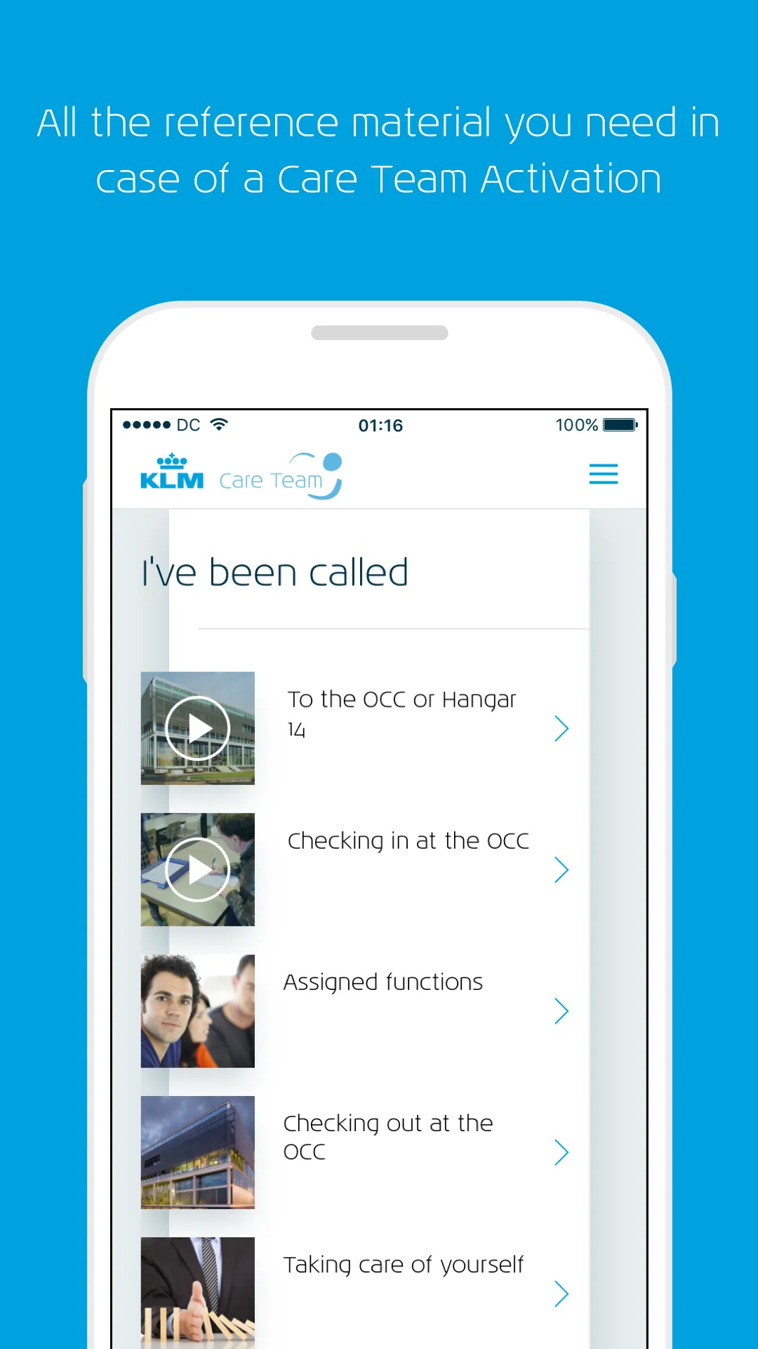 KLM Care Team | Indus Appstore | Screenshot