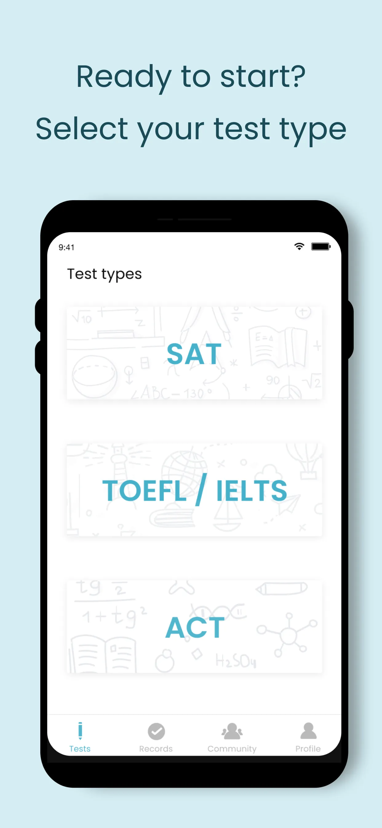 Get ready for TOEFL, ACT & SAT | Indus Appstore | Screenshot