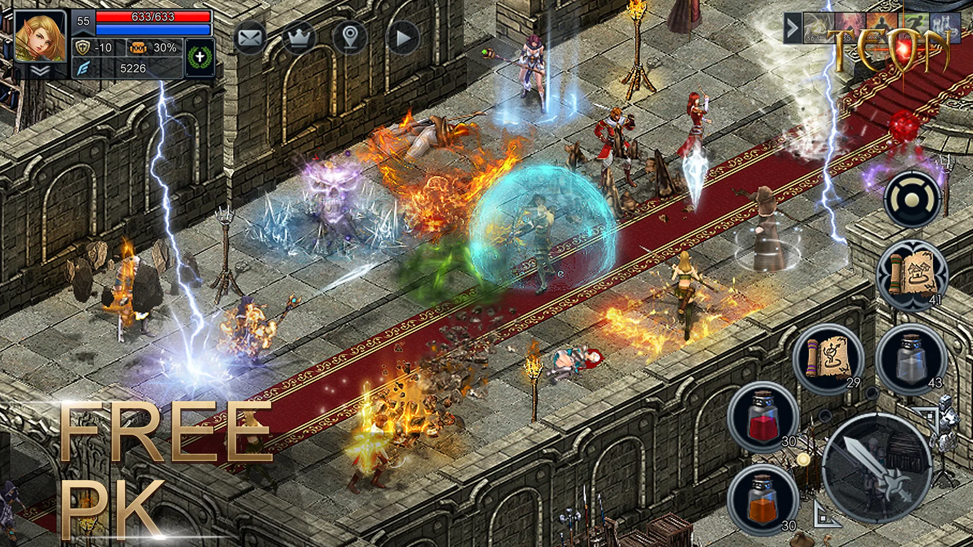 Teon: Sword & Magic | Indus Appstore | Screenshot