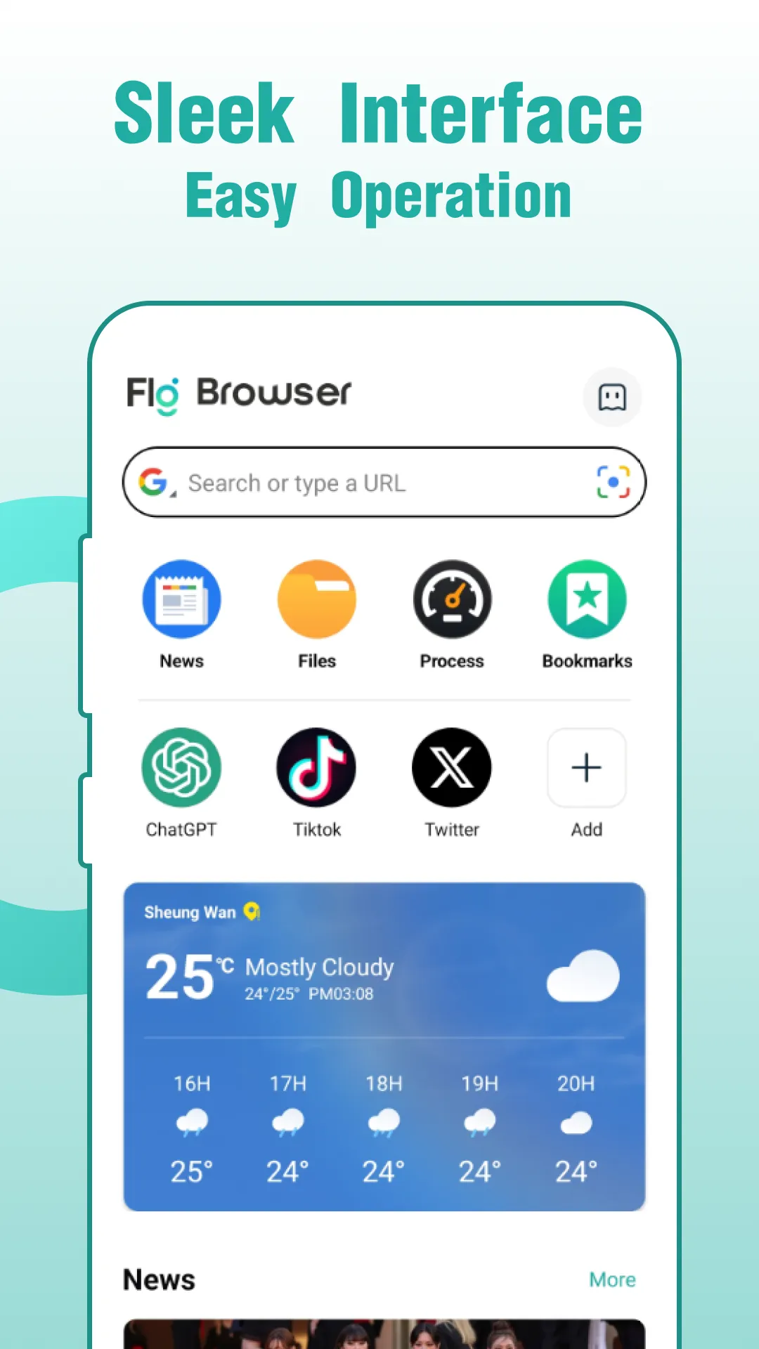 Fly Browser-Search & Private | Indus Appstore | Screenshot