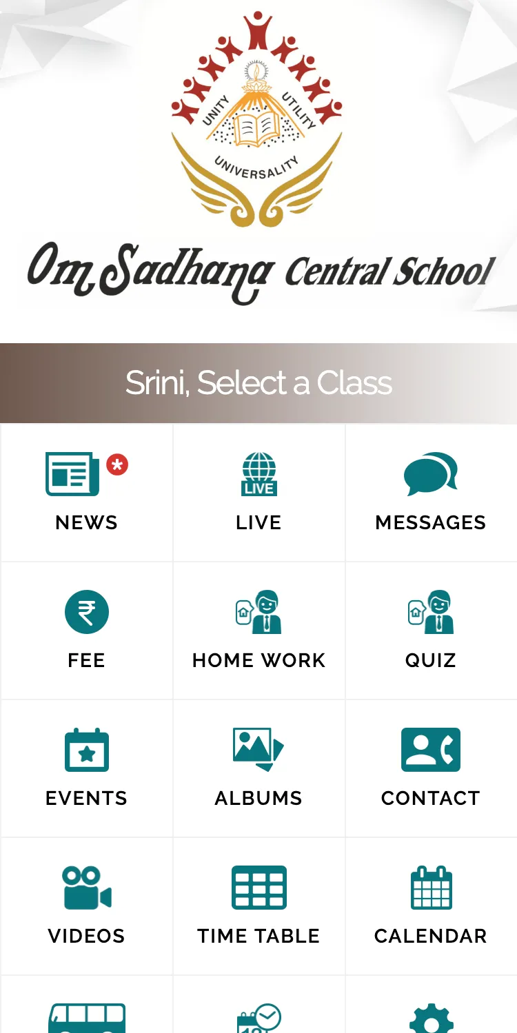 Om Sadhana Central School | Indus Appstore | Screenshot