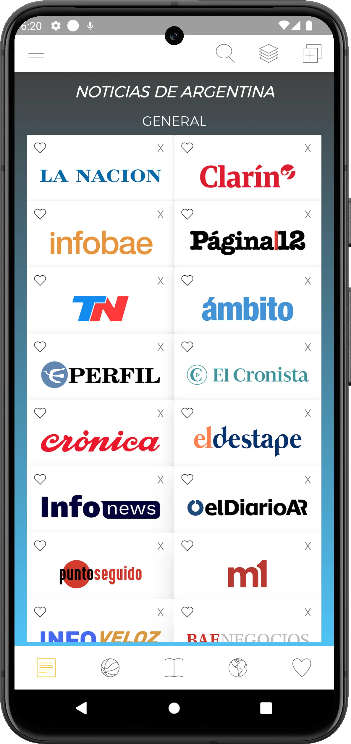 Noticias Argentinas | Indus Appstore | Screenshot